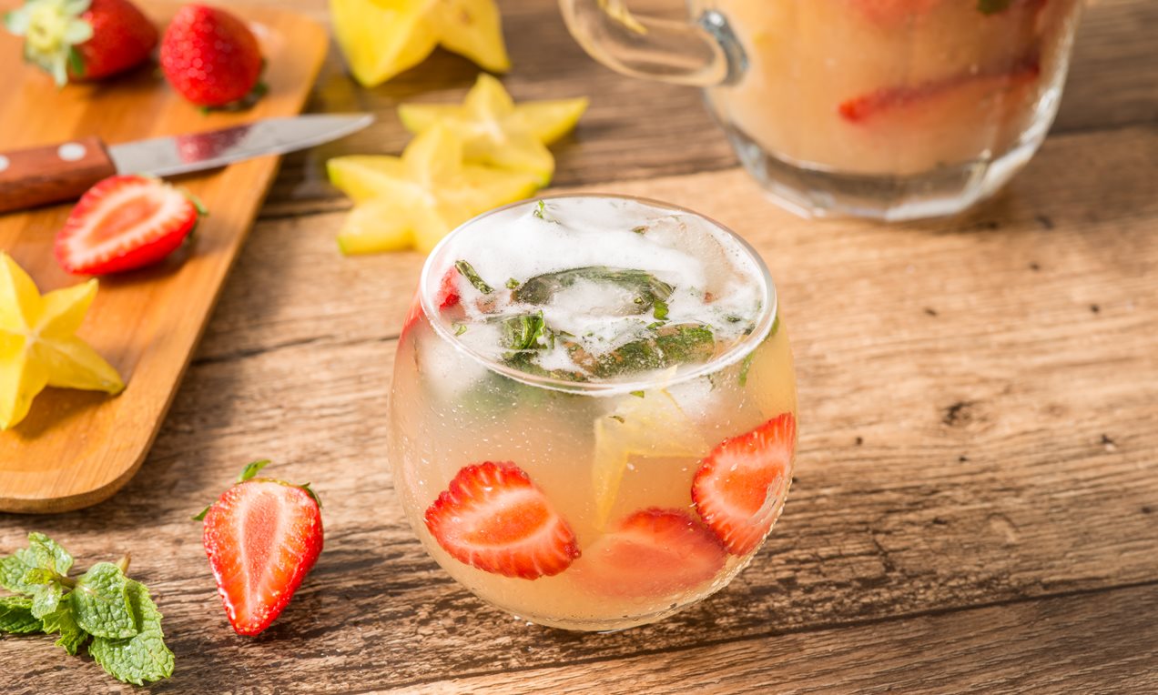 Drink de chá refrescante Receita | Dr. Oetker